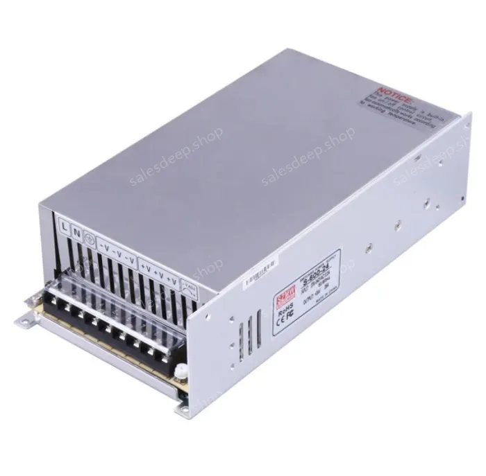 AC to DC regulated industrial monitoring switching power supply S-800-12
