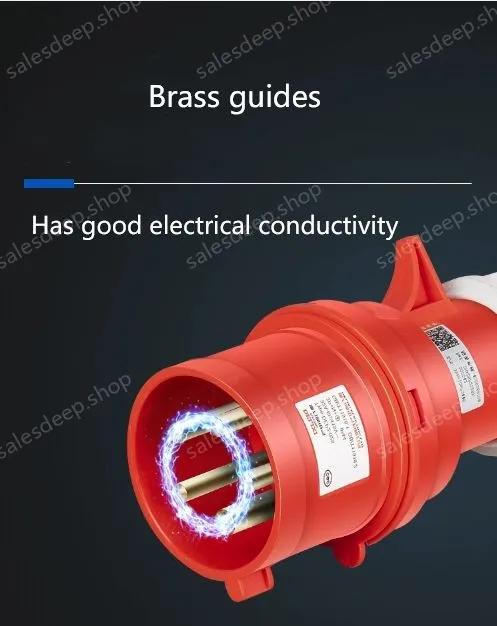 5 pole 32A receptacle