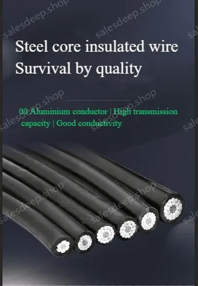Steel core insulated wire 10KV3.4 thickness*JKLGYJ-16/3