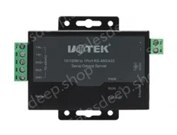 UOTEK 10/100M to 1 Ports RS-232/485/422 Serial Device Server