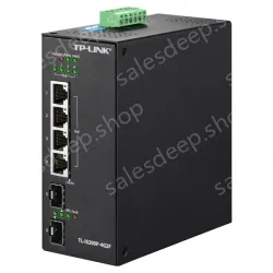 Layer 2 management of ring network industrial boost PoE switches