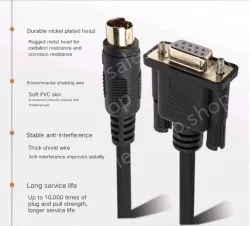 1m bag Mitsubishi handheld programmer and FX PLC cable