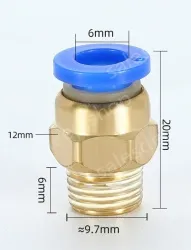 Pneumatic joints PC6-01