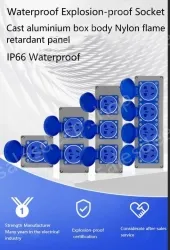 Emerald green Duplex red panel 3 holes