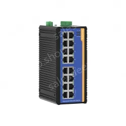 [100 Gigabit 16 Port] ring network management industrial switch