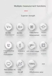 DE66A Measure AC Current No NCV