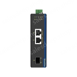 1 Port Gigabit SFP + 2 Ports Gigabit RJ45 Din Rail industrial media converter