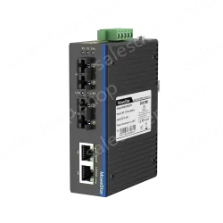 2 Ports 100M F(x) + 2 Ports 10/100M T(x) Din-Rail Unmanaged Industrial Ethernet Switch