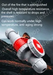 3 pole 125A exposed socket