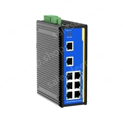 8 Ports 10/100M T(x) Din-Rail Managed Industrial Ethernet Switch