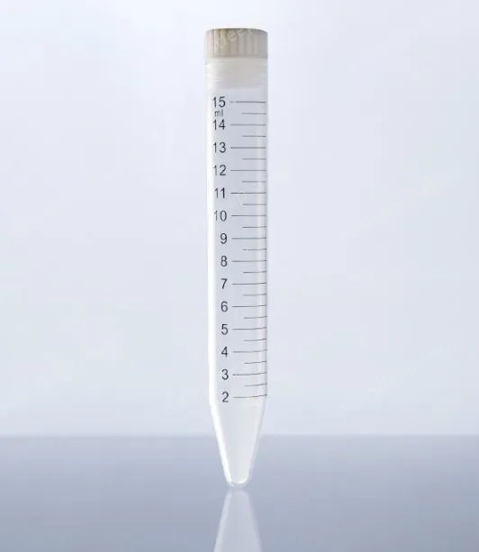 100 10ml centrifuge tubes - internally rotated culet bottom - imprinted